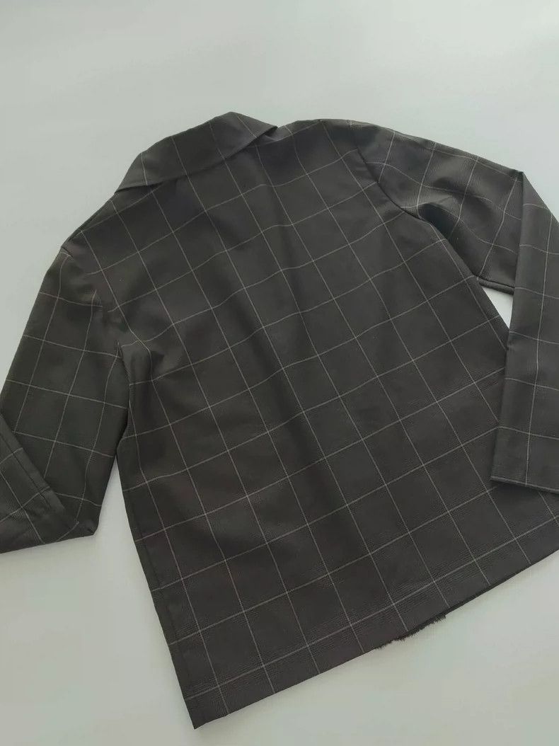 Comme des Garcons COMME des GARCONS Brown Plaid Wool Shirt - dmc Size US M / EU 48-50 / 2 - 6 Thumbnail
