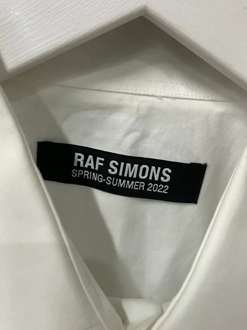 Raf Simons Raf Simons White Long Sleeve Shirt - dmc Size US M / EU 48-50 / 2 - 7 Thumbnail