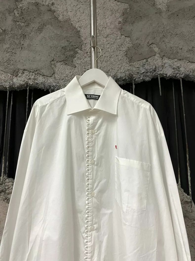 Raf Simons Raf Simons White Long Sleeve Shirt - dmc Size US M / EU 48-50 / 2 - 3 Thumbnail