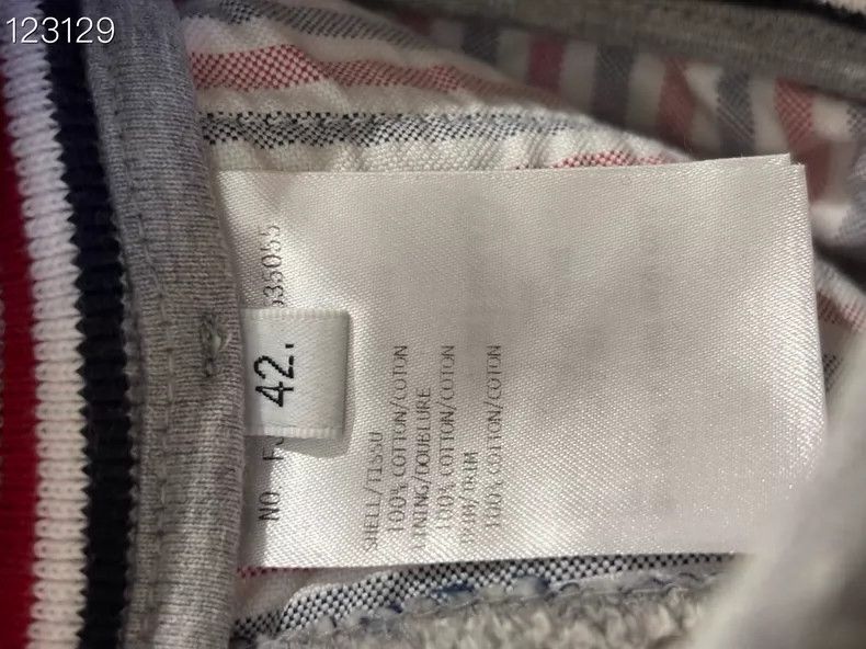 Thom Browne Gray Four-Stripe Casual Sweatpants - dmc Size US 31 - 4 Thumbnail