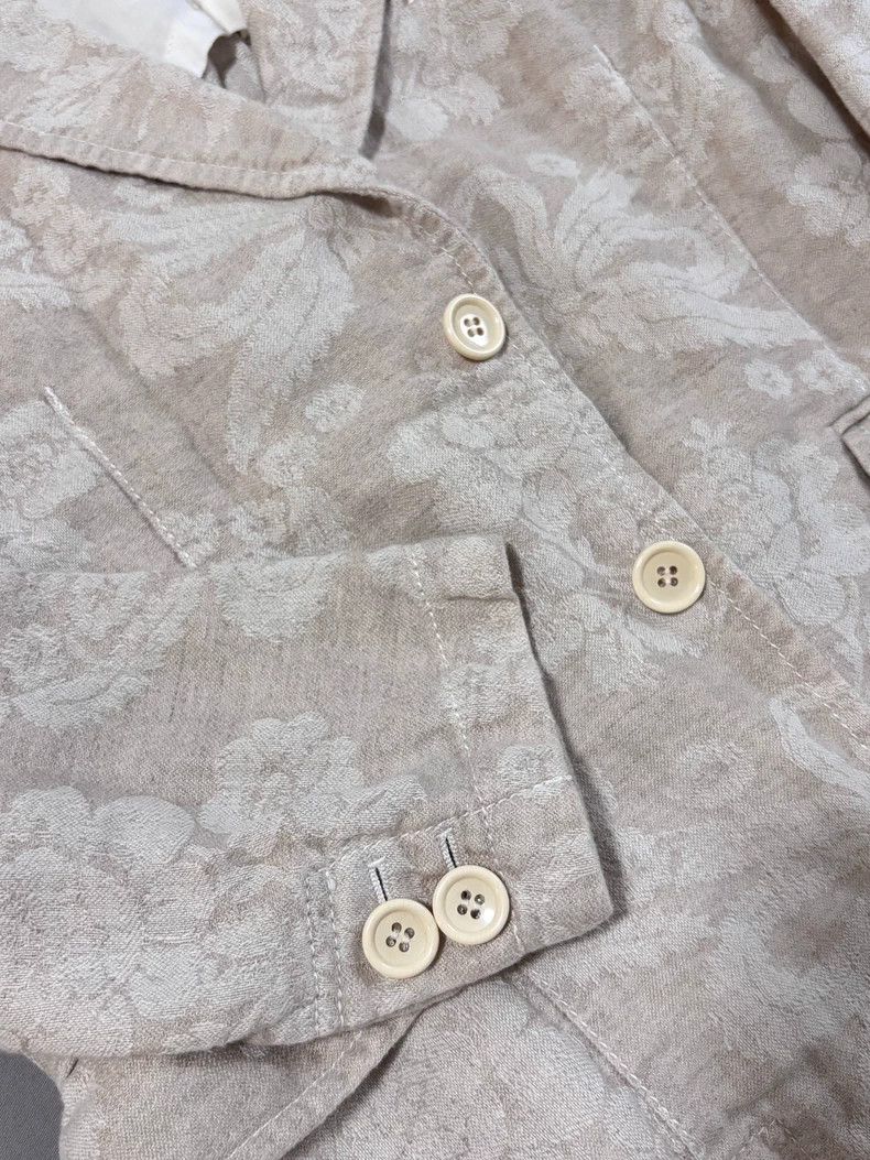Junya Watanabe Junya Watanabe Beige Patterned Blazer - dmc Size US M / EU 48-50 / 2 - 2 Thumbnail