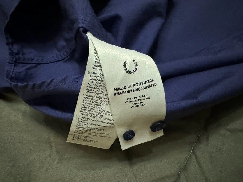 Raf Simons Raf Simons x Fred Perry Oversized Shirt - dmc Size US M / EU 48-50 / 2 - 5 Thumbnail