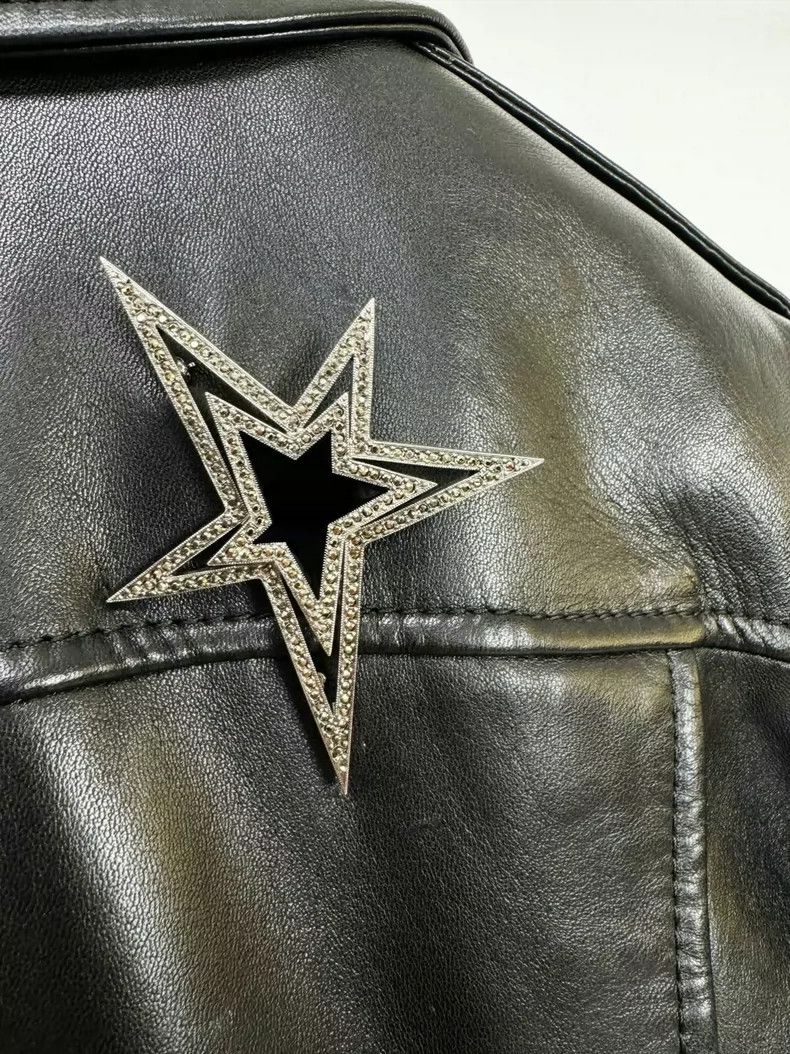 Saint Laurent Paris Saint Laurent Leather Biker Jacket Size US S / EU 44-46 / 1 - 7 Thumbnail