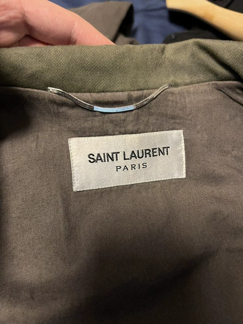 Saint Laurent Paris Saint Laurent Paris Vintage Military Jacket Size US S / EU 44-46 / 1 - 3 Thumbnail