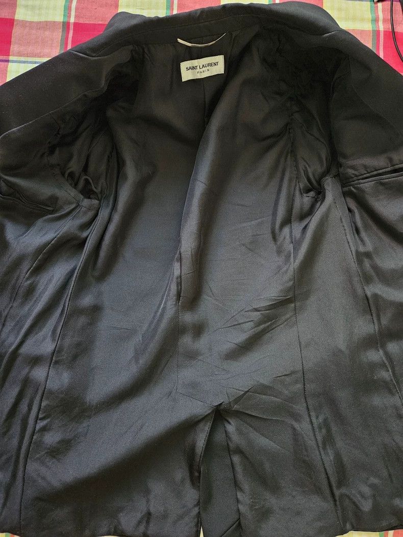 Yves Saint Laurent Saint Laurent Black Smoking Jacket Size US S / EU 44-46 / 1 - 3 Thumbnail