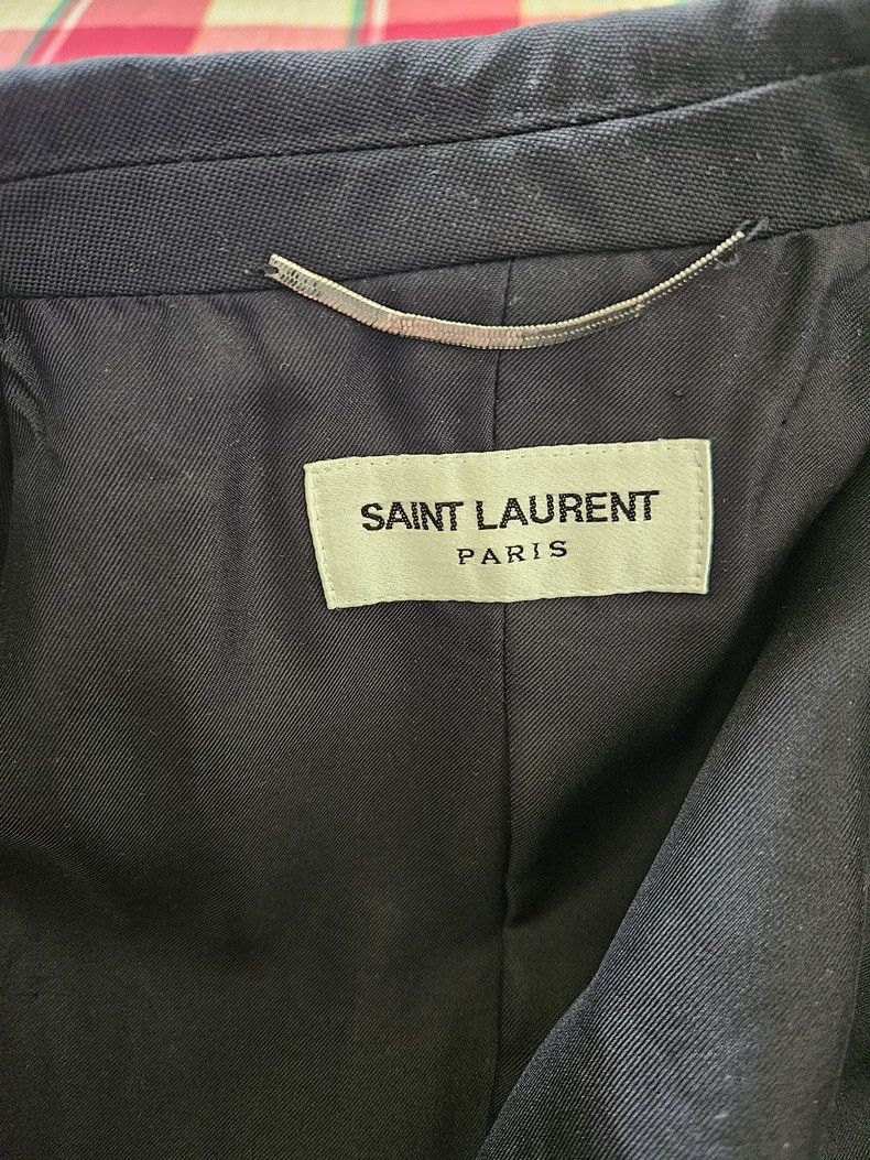 Yves Saint Laurent Saint Laurent Black Smoking Jacket Size US S / EU 44-46 / 1 - 6 Thumbnail