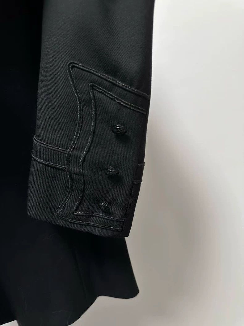 Saint Laurent Paris Saint Laurent Pure Black Court Blazer Size US L / EU 52-54 / 3 - 5 Thumbnail