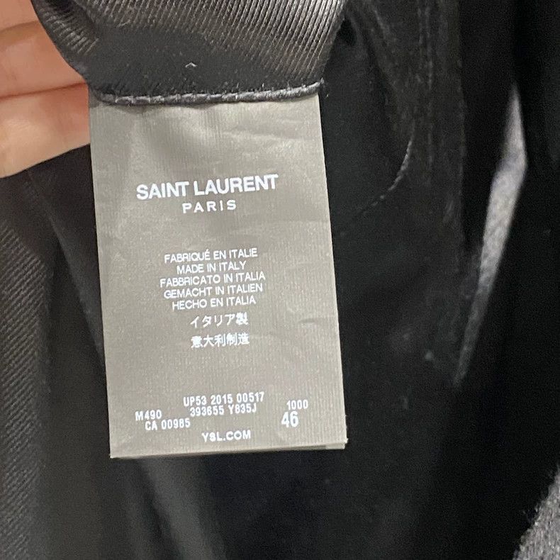 Saint Laurent Paris Saint Laurent Paris Wool Chesterfield Coat Size US M / EU 48-50 / 2 - 4 Thumbnail