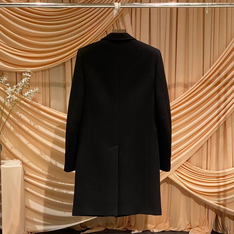 Saint Laurent Paris Saint Laurent Paris Wool Chesterfield Coat Size US M / EU 48-50 / 2 - 2 Thumbnail