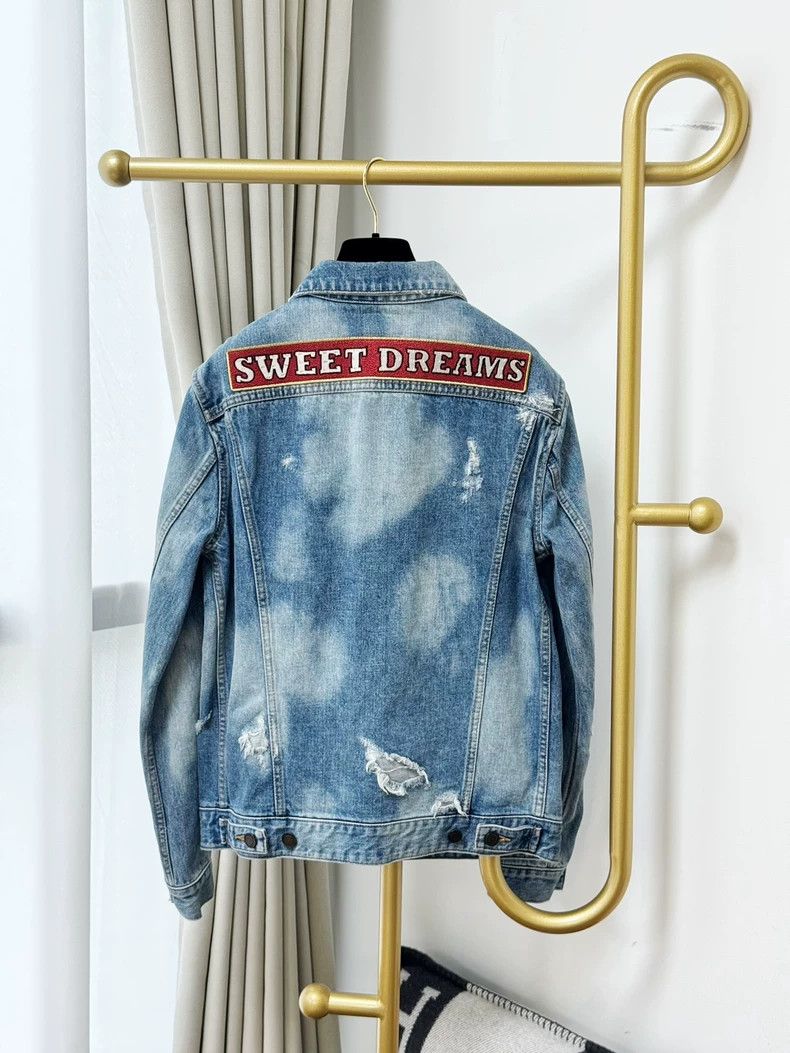 Saint Laurent Paris Saint Laurent Blue Denim Jacket M Size US M / EU 48-50 / 2 - 2 Thumbnail