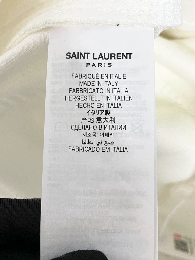 Saint Laurent Paris Saint Laurent White Casual Denim Jeans Size US 33 - 5 Thumbnail