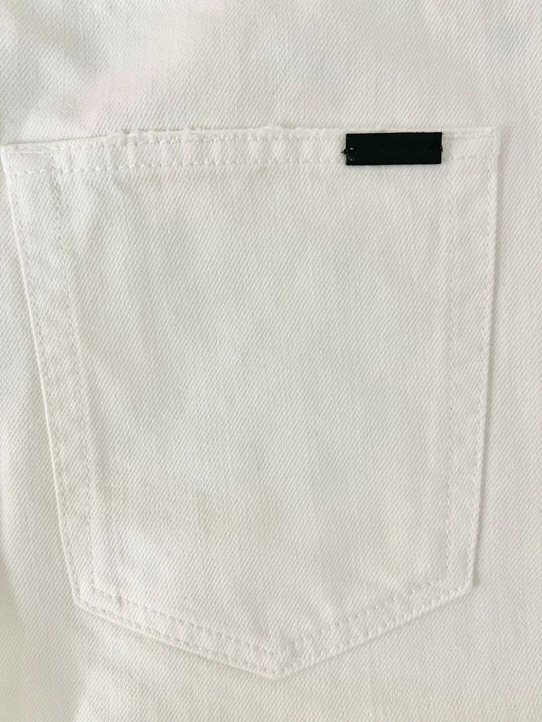 Saint Laurent Paris Saint Laurent White Casual Denim Jeans Size US 33 - 8 Thumbnail