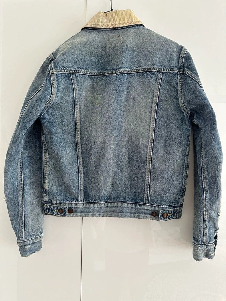 Saint Laurent Paris Saint Laurent Denim Jacket with Wool Lining Size US M / EU 48-50 / 2 - 2 Thumbnail