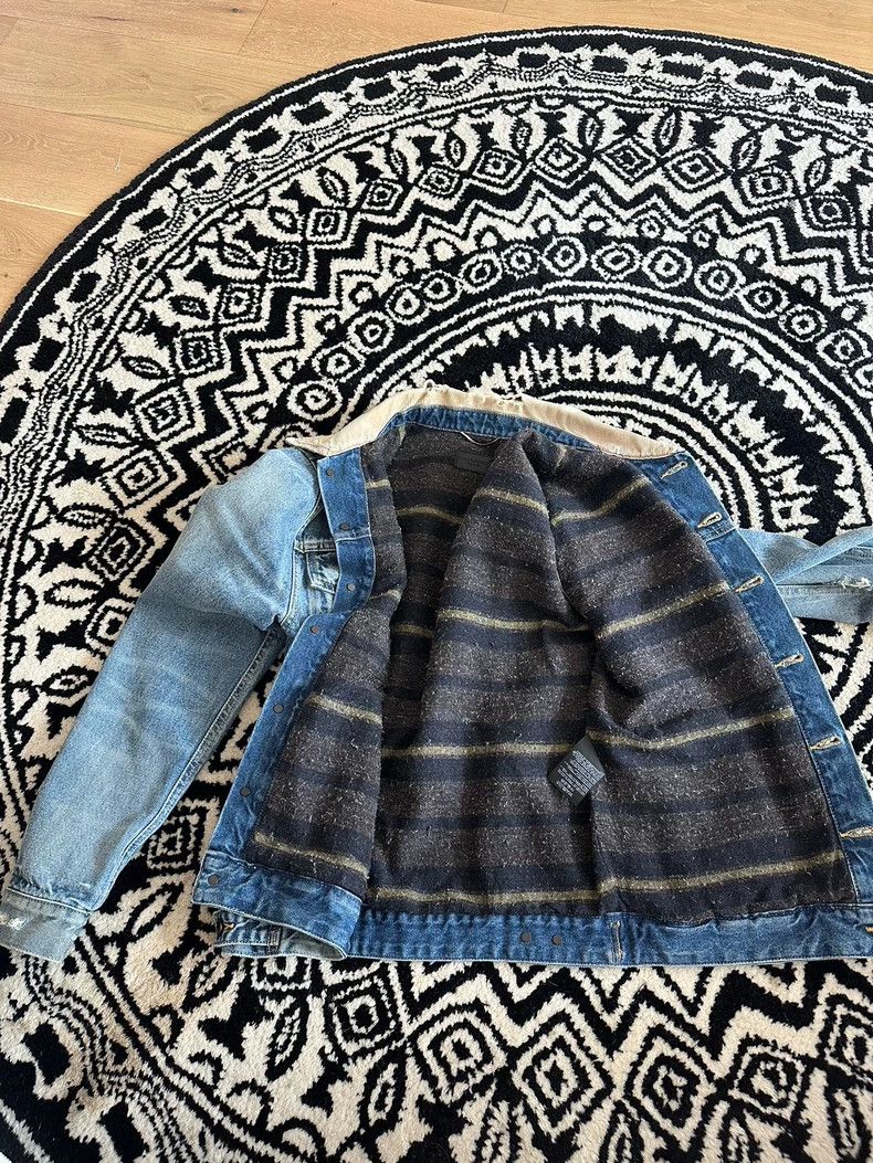 Saint Laurent Paris Saint Laurent Denim Jacket with Wool Lining Size US M / EU 48-50 / 2 - 3 Thumbnail
