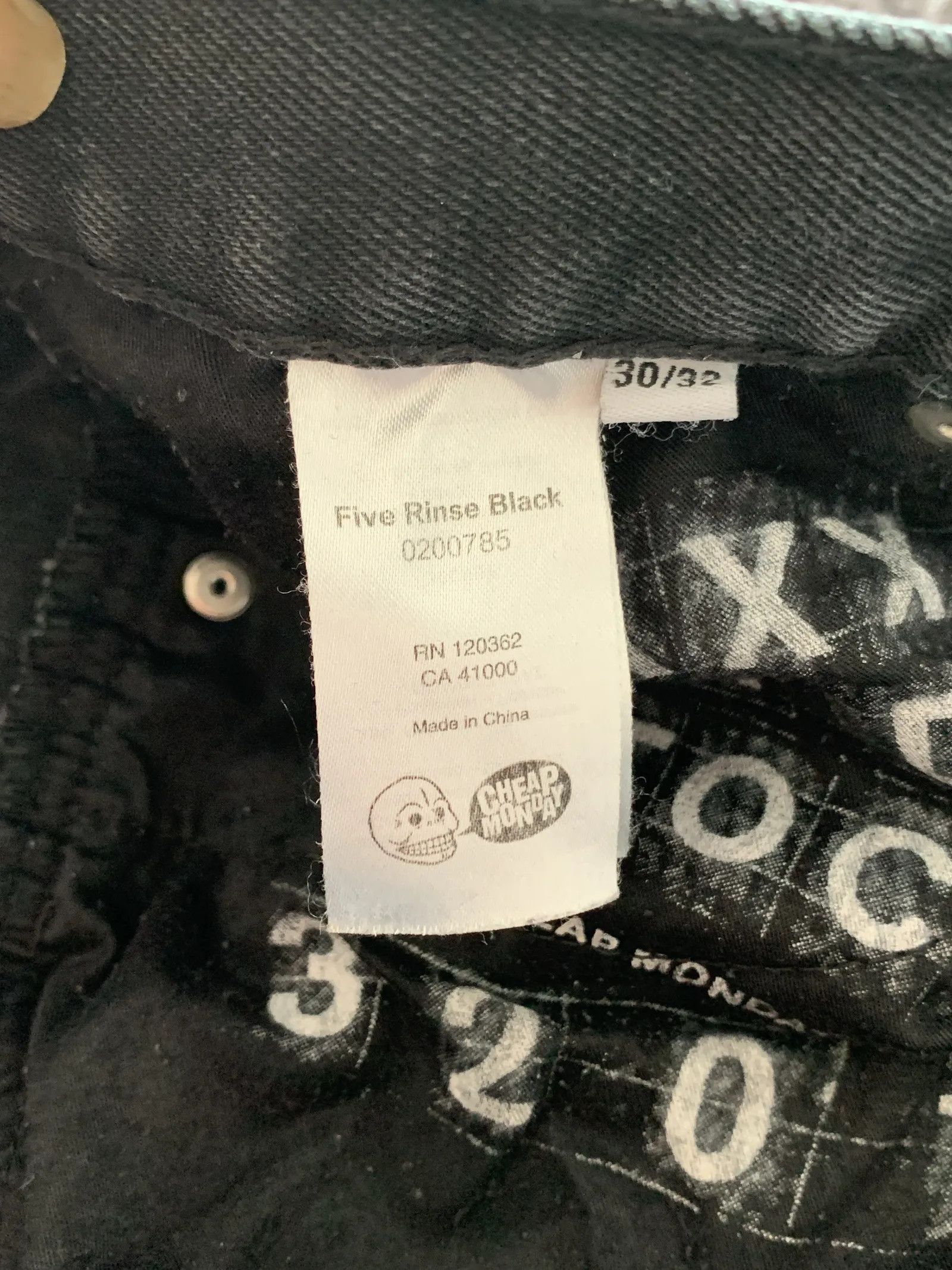 Cheap Monday Cheap Monday Jeans Size US 30 / EU 46 - 3 Thumbnail