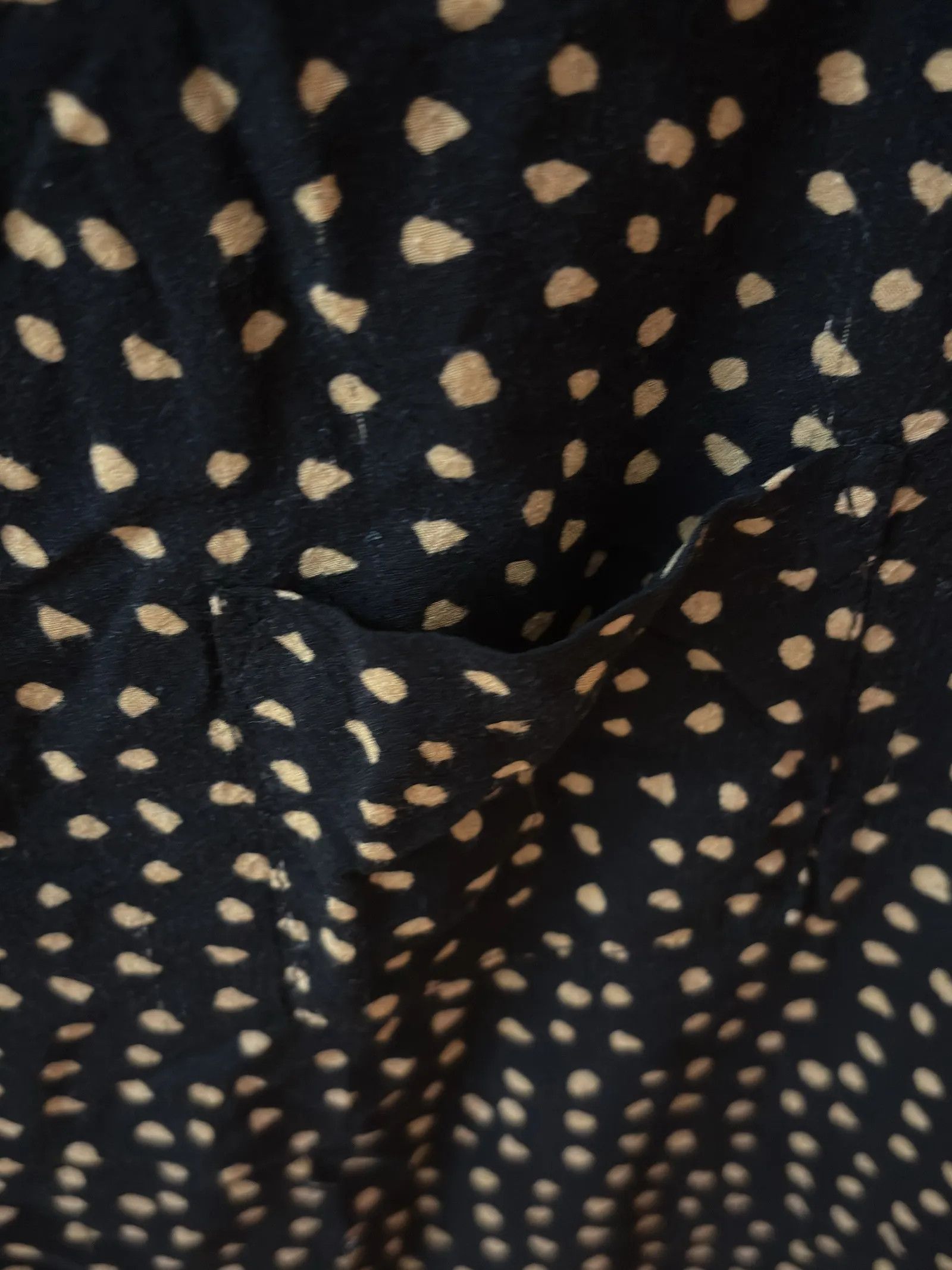 Mango Mango Soft Polka Dot Blouse with Pocket Blouse Size S / US 4 / IT 40 - 5 Thumbnail