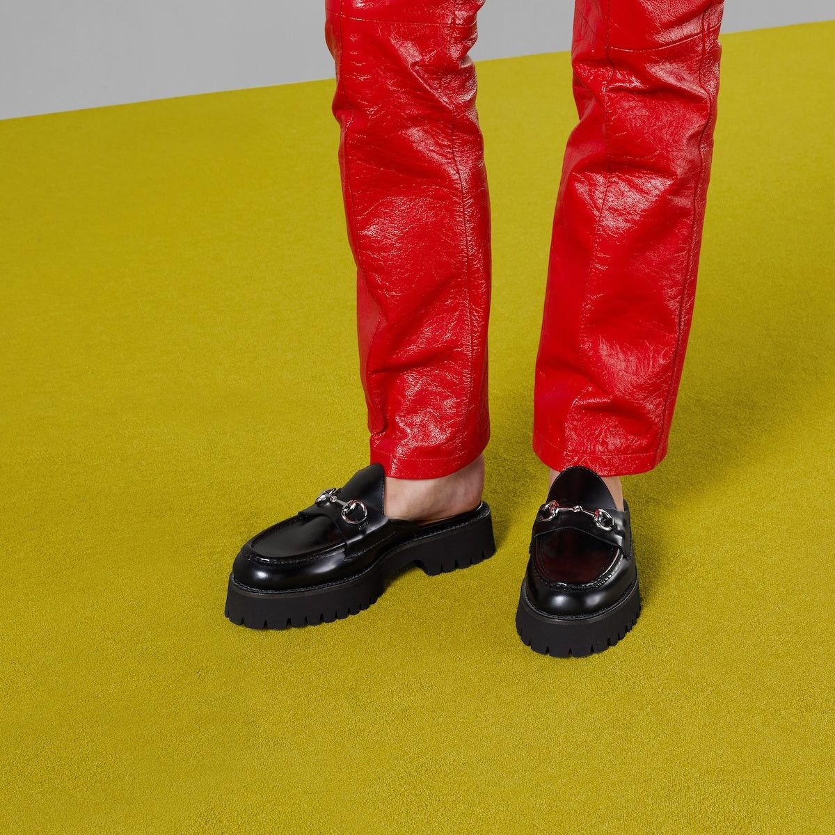 Gucci Gucci Horsebit Leather Mules SIZE 40 Size ONE SIZE - 4 Thumbnail
