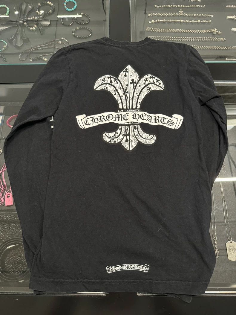 Chrome Hearts Chrome Hearts Black Long Sleeve Shirt-yf Size US S / EU 44-46 / 1 - 2 Thumbnail