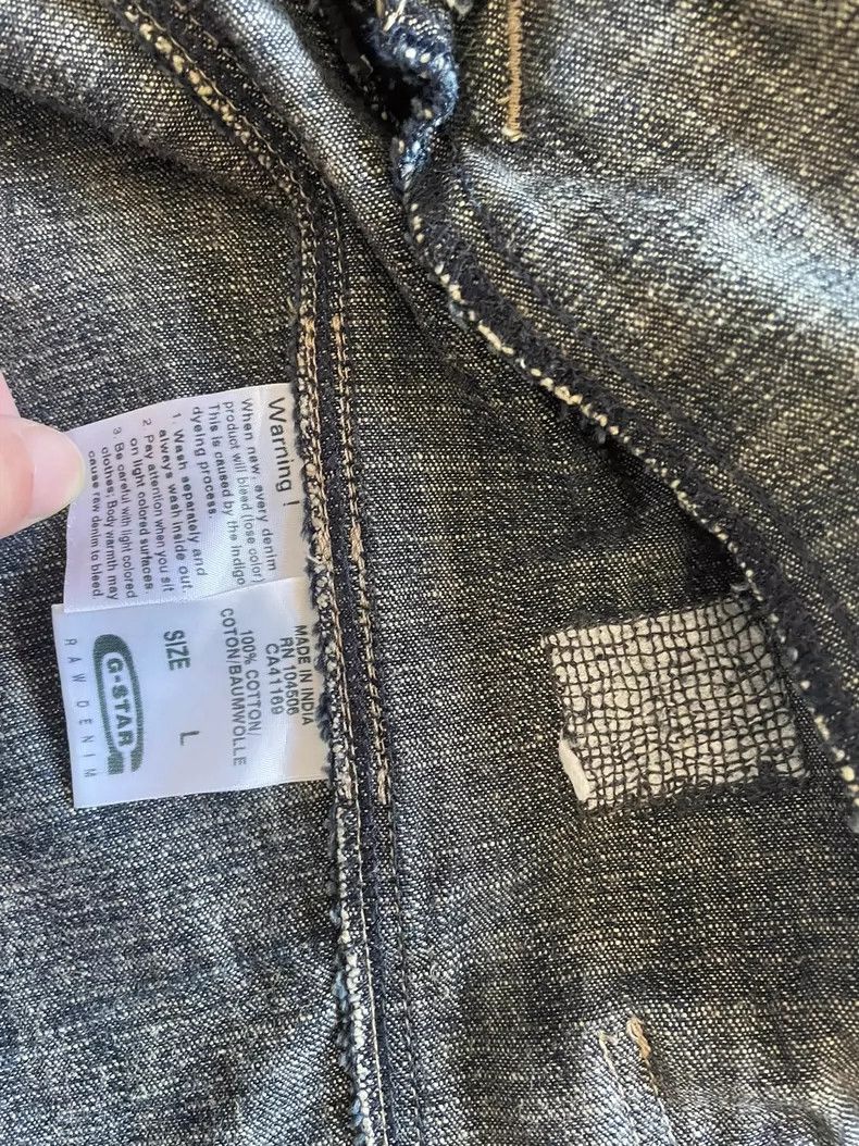 Balenciaga G-Star Raw Chopper Denim Jacket Limited-yf Size US L / EU 52-54 / 3 - 6 Thumbnail