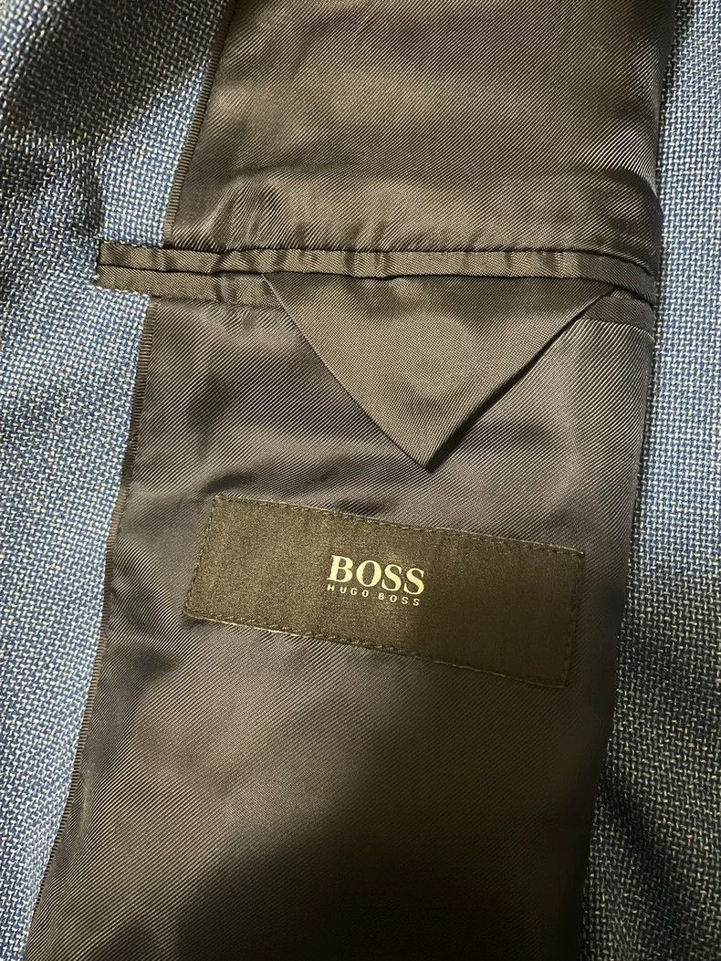 Vintage Hugo Boss Wool Blazer Jacket-yf Size US L / EU 52-54 / 3 - 5 Thumbnail