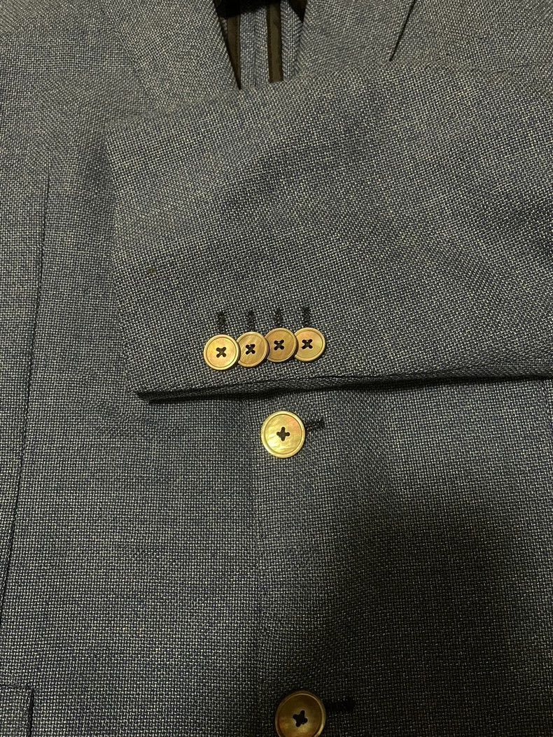 Vintage Hugo Boss Wool Blazer Jacket-yf Size US L / EU 52-54 / 3 - 4 Thumbnail