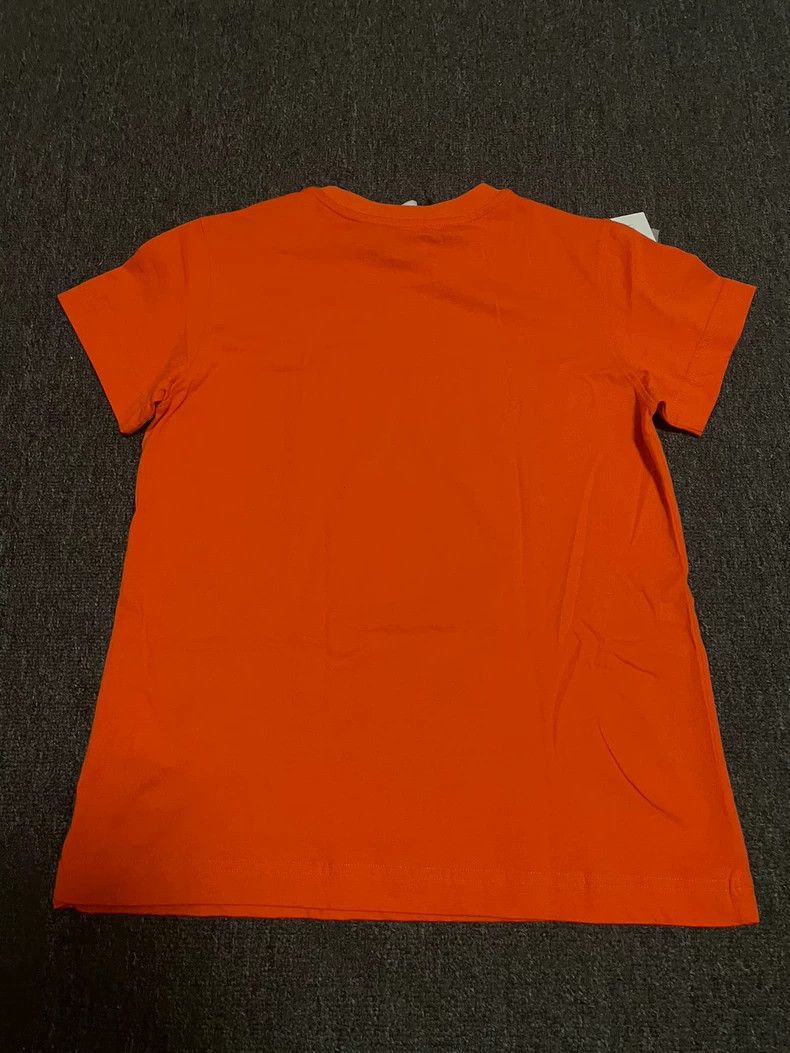 Moschino Moschino Women's Embellished Orange T-Shirt-yf Size US XS / EU 42 / 0 - 6 Thumbnail