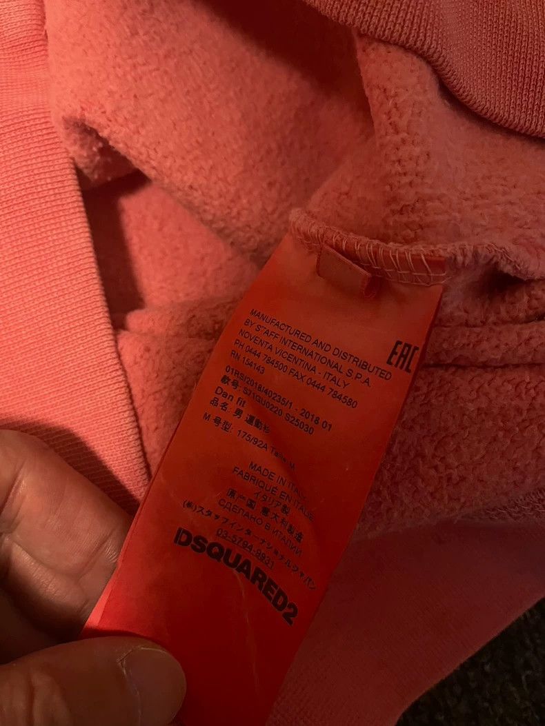 Dsquared2 DSquared2 Pink Big Boy Hoodie Sweatshirt-yf Size US M / EU 48-50 / 2 - 6 Thumbnail