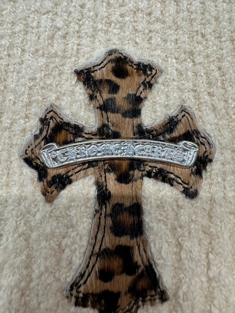 Chrome Hearts Chrome Hearts Leopard Patch Knit Sweater-yf Size US XS / EU 42 / 0 - 5 Thumbnail