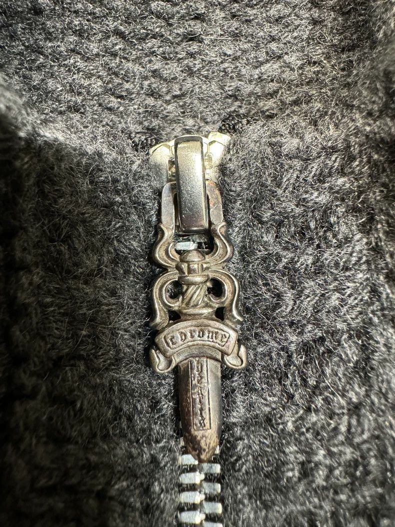 Chrome Hearts Chrome Hearts Cross Zip Hooded Sweater-yf Size US XL / EU 56 / 4 - 5 Thumbnail