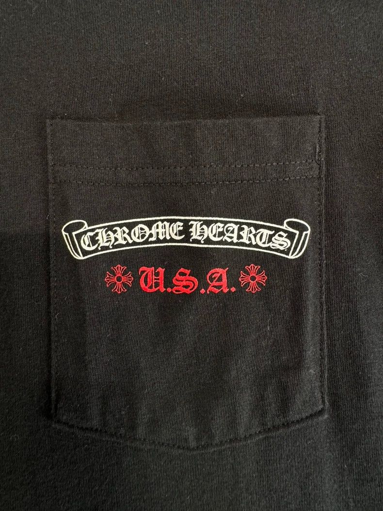 Chrome Hearts Chrome Hearts USA Flag Print Short Sleeve-yf Size US M / EU 48-50 / 2 - 3 Thumbnail