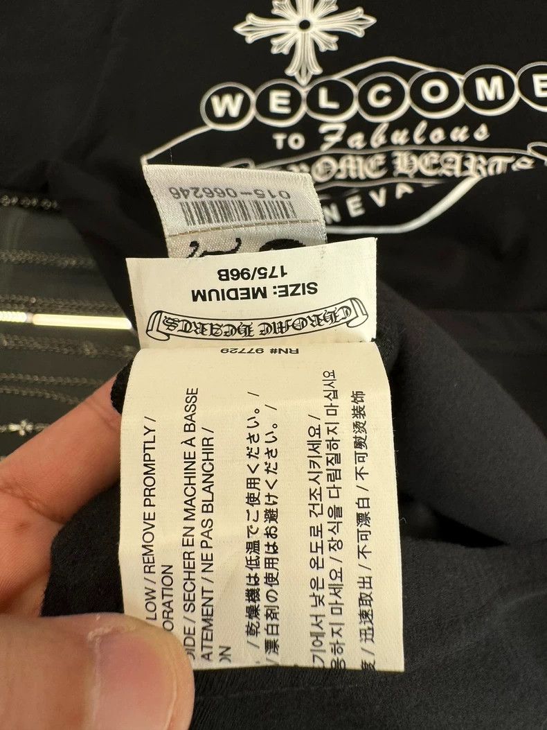 Chrome Hearts Chrome Hearts Las Vegas Limited Black T-Shirt-yf Size US M / EU 48-50 / 2 - 5 Thumbnail