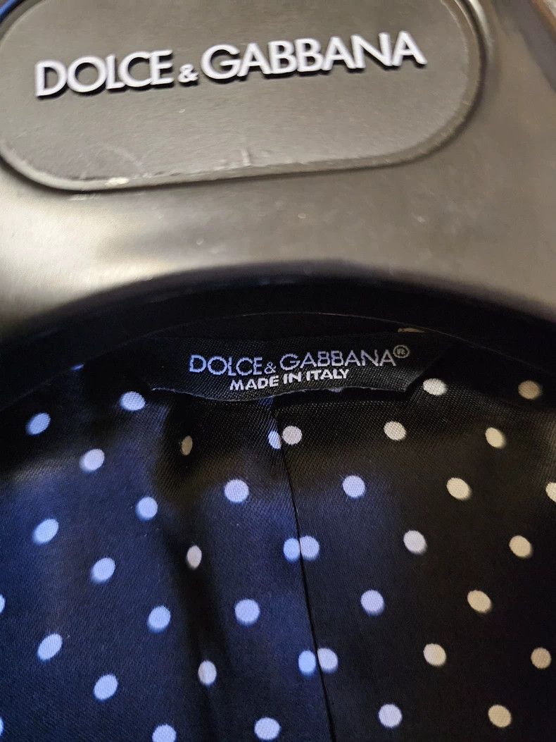 Dolce&Gabbana Black Wool Blazer-yf
