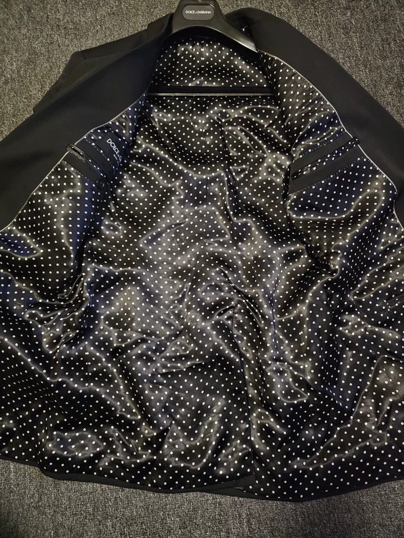 Dolce&Gabbana Black Wool Blazer-yf