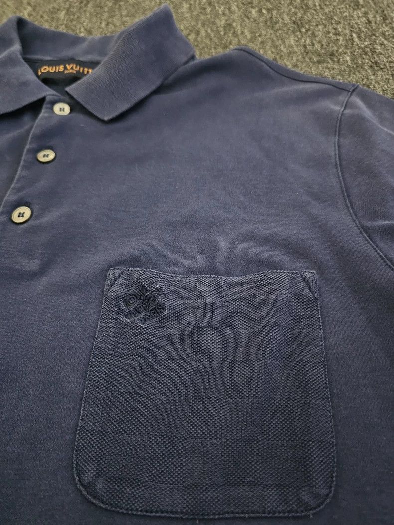 Louis Vuitton Louis Vuitton Men's Short Sleeve Polo-yf Size US M / EU 48-50 / 2 - 2 Thumbnail
