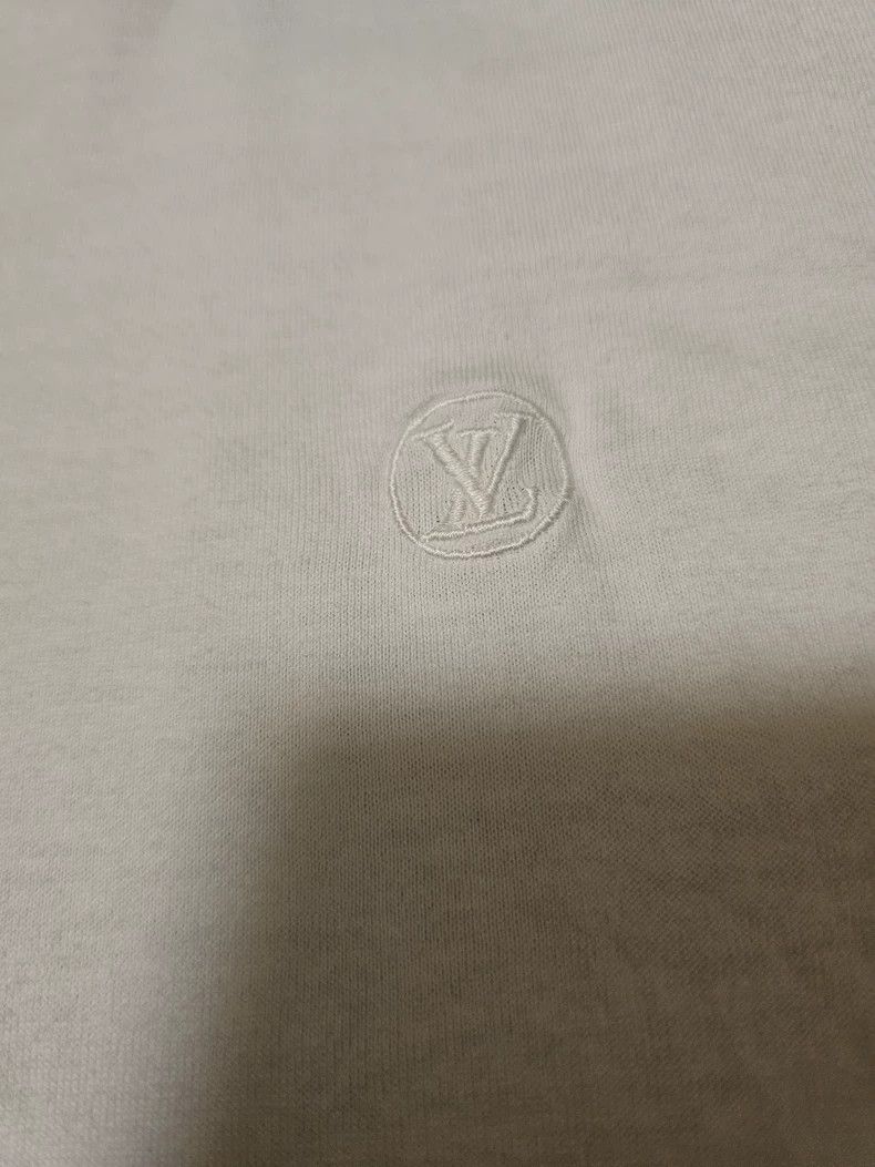 Louis Vuitton Louis Vuitton White Short Sleeve T-shirt-yf Size US M / EU 48-50 / 2 - 2 Thumbnail