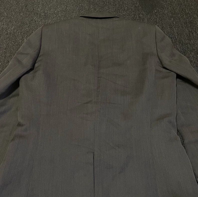Burberry Burberry Gray Wool Silk Blazer-yf Size US M / EU 48-50 / 2 - 5 Thumbnail