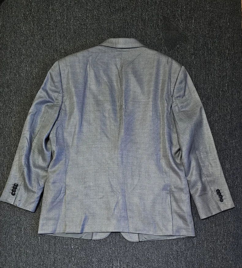 Balenciaga Giorgio Armani Wool Silk Blend Blazer-yf Size US XL / EU 56 / 4 - 4 Thumbnail