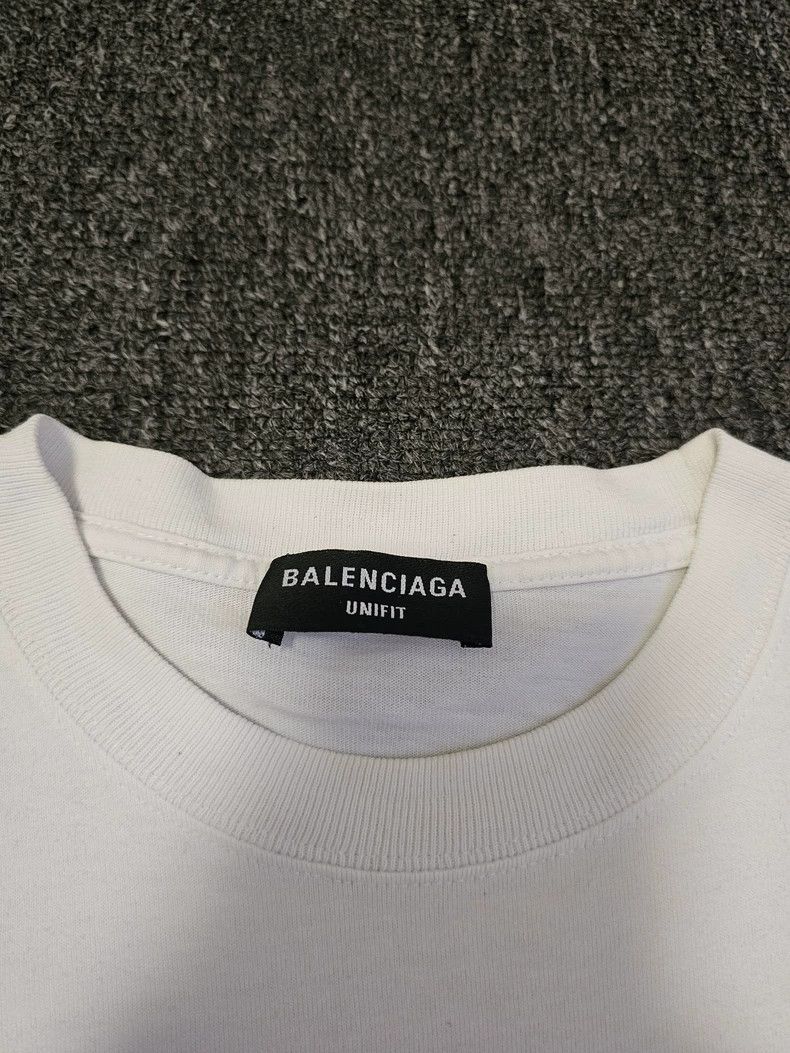 Balenciaga Balenciaga Oversize Scissors Graphic T-shirt-yf Size US XXS / EU 40 - 3 Thumbnail