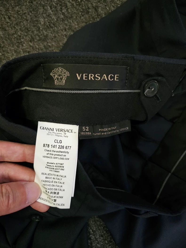 Versace Versace Wool Casual Dress Pants-yf Size US 34 / EU 50 - 5 Thumbnail