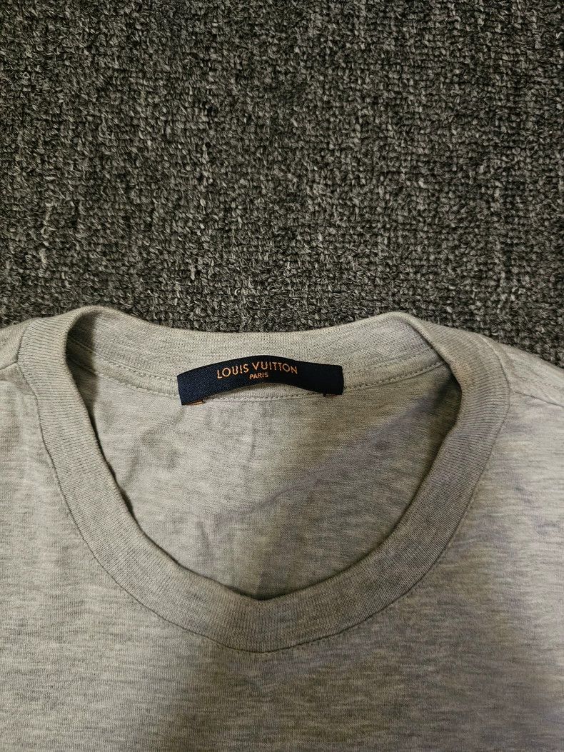 Louis Vuitton Louis Vuitton Gray Short Sleeve T-Shirt-yf Size US S / EU 44-46 / 1 - 3 Thumbnail