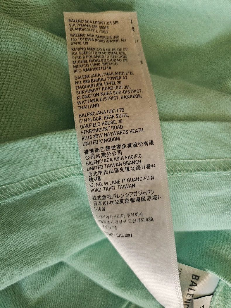 Balenciaga Balenciaga Embroidered Coke Oversize T-shirt-yf Size US S / EU 44-46 / 1 - 9 Thumbnail