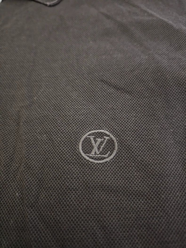 Louis Vuitton Louis Vuitton Men's Brown Short Sleeve Polo-yf Size US L / EU 52-54 / 3 - 2 Thumbnail