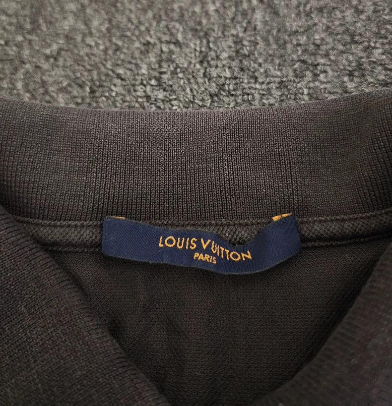 Louis Vuitton Louis Vuitton Men's Brown Short Sleeve Polo-yf Size US L / EU 52-54 / 3 - 3 Thumbnail