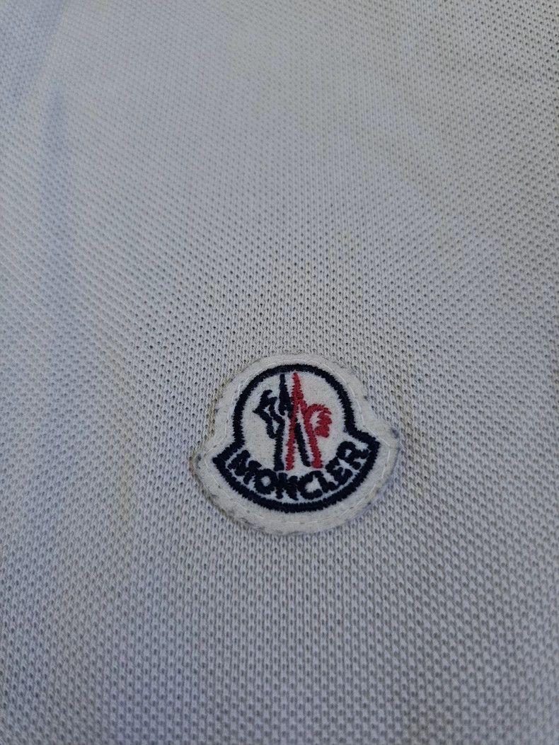 Moncler Moncler Men's Beige Long Sleeve Polo-yf Size US L / EU 52-54 / 3 - 3 Thumbnail