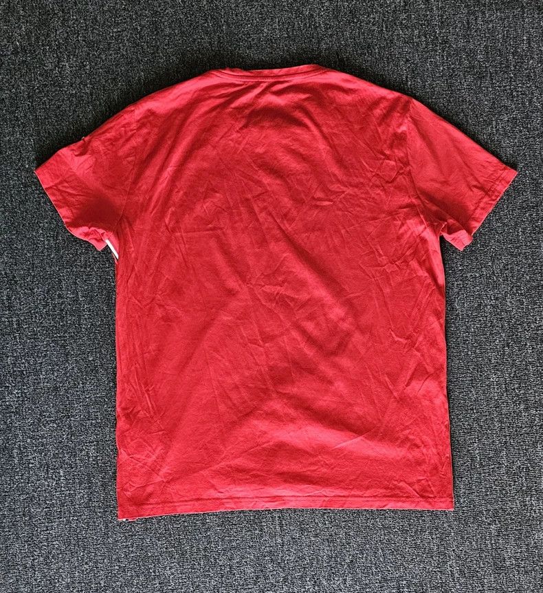 Moncler Moncler Men's Red Short Sleeve T-Shirt-yf Size US L / EU 52-54 / 3 - 5 Thumbnail