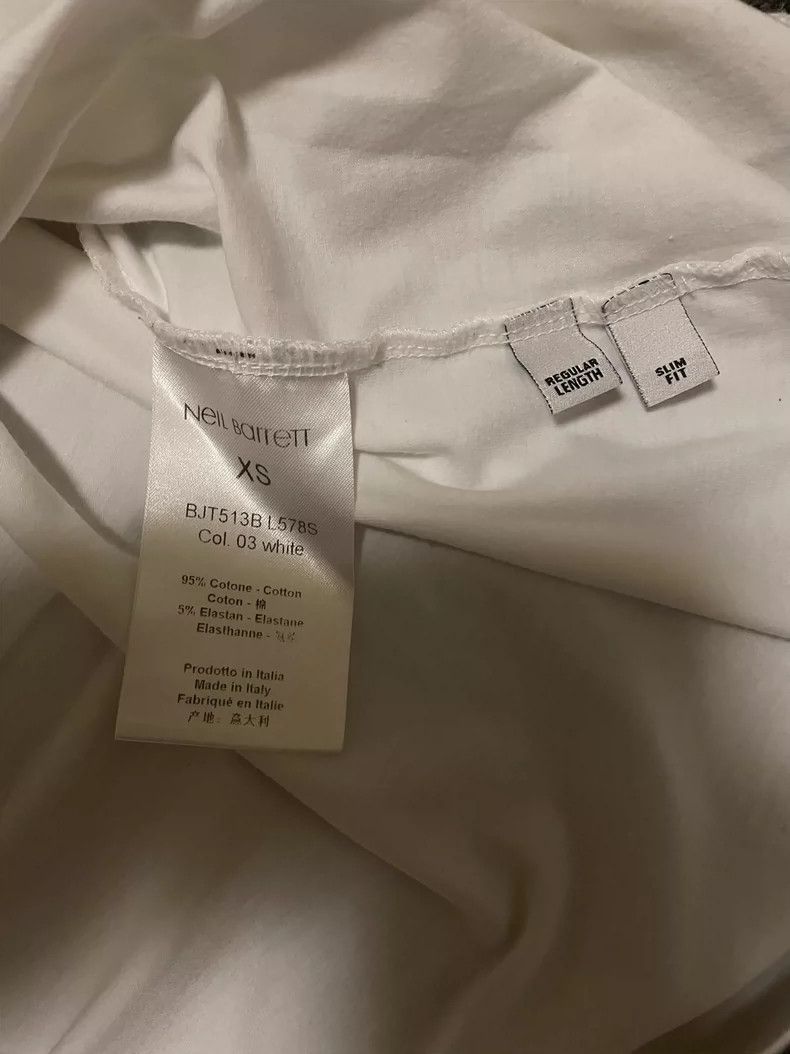 Alexander McQueen Neil Barrett White Lightning Floral T-shirt-yf Size US XS / EU 42 / 0 - 5 Thumbnail