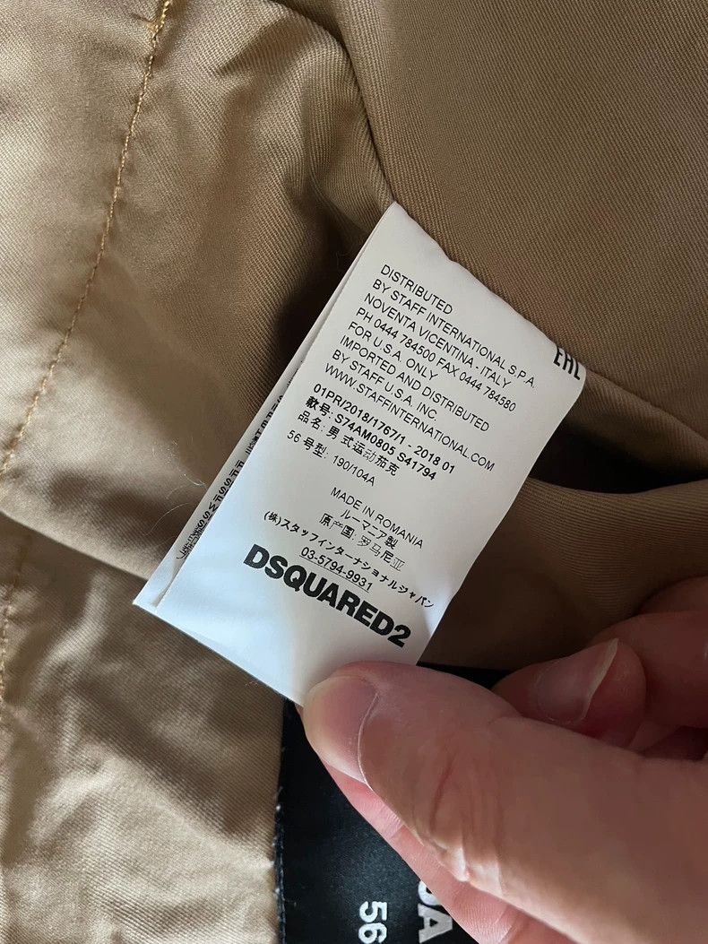 Dsquared2 Dsquared2 Badge Jacket Coat-yf Size US L / EU 52-54 / 3 - 6 Thumbnail