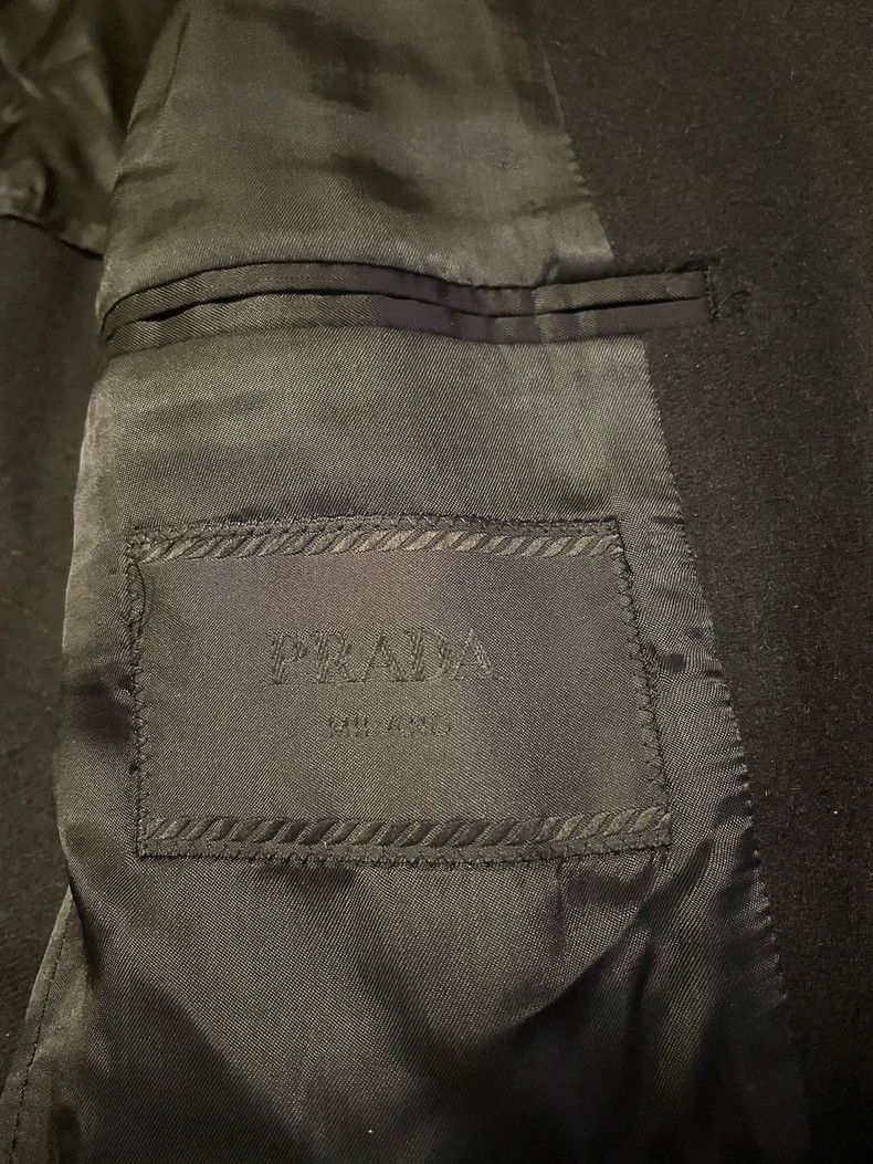 Prada Prada Men's Wool Blend Coat-yf Size US L / EU 52-54 / 3 - 4 Thumbnail