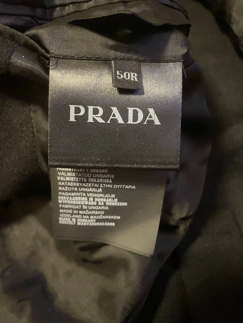 Prada Prada Men's Wool Blend Coat-yf Size US L / EU 52-54 / 3 - 5 Thumbnail