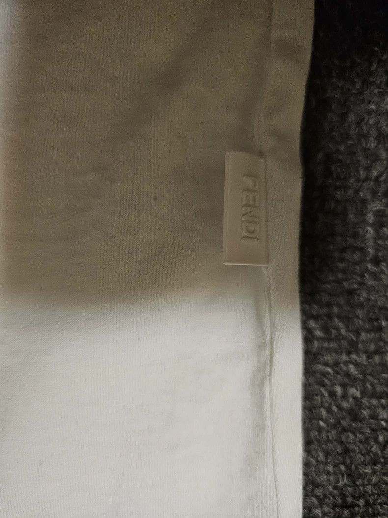 Fendi Fendi White Short Sleeve Logo T-Shirt-yf Size US S / EU 44-46 / 1 - 4 Thumbnail